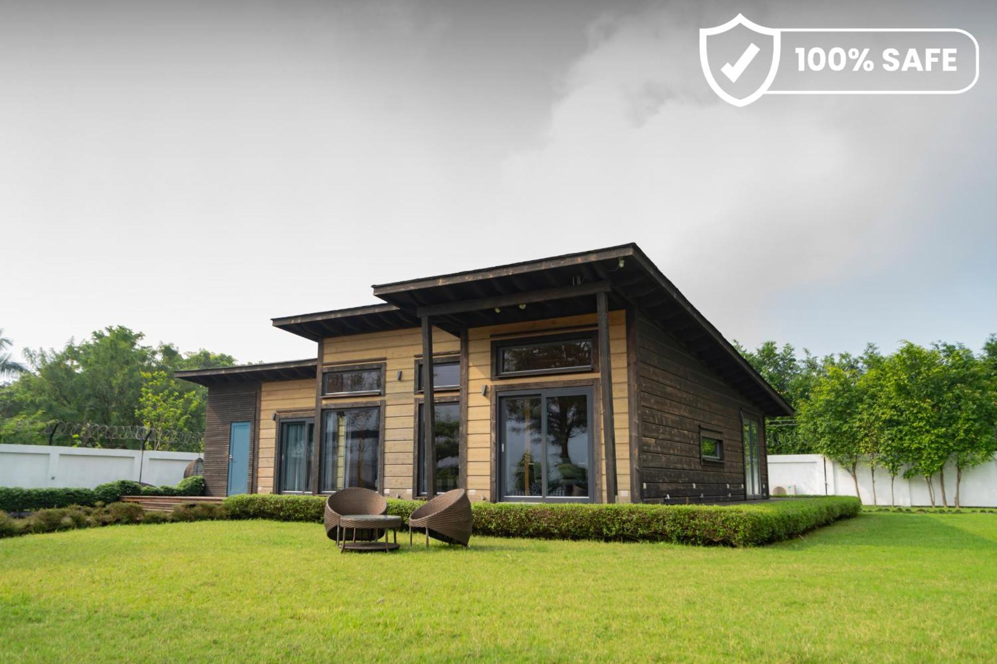 Saffronstays Paradise Pines, Dehradun - Cliff Villa With Valley & Forest Views Eksteriør billede
